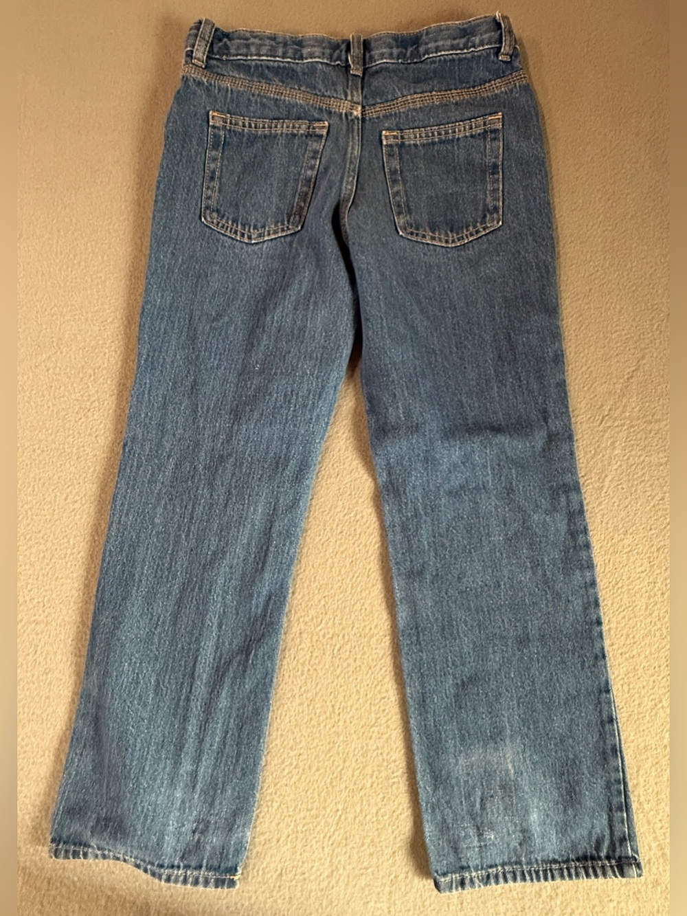 Cat & Jack Boys Relaxed Jeans in Medium Blue Wash - Picture 2 of 3